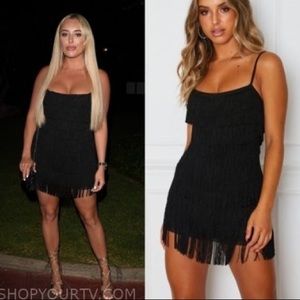 White fox finest hour mini dress